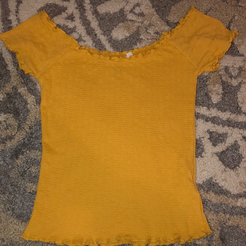 Pacsun Off-The-Shoulder Crop Top